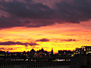 Our last night in London, as viewed from a bridge on the Thames.